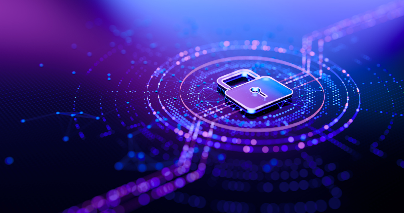 Cyber Security Data Protection Business Technology Privacy concept Tecnología y automatización de procesos